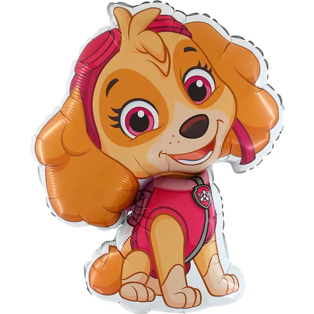 Paw Patrol XXL Folienballon Zahl 6 – 90 Cm Groß, Für Luft Oder Helium, Kindergeburtstags-Deko