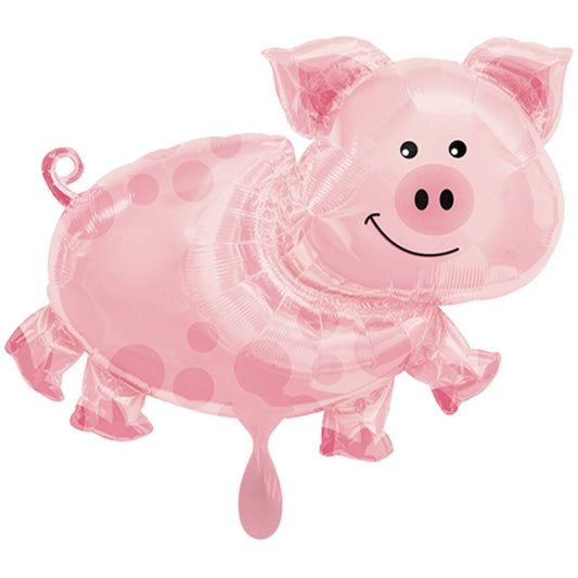 XXL Folienballon "Schwein" 89cm - Party im Karton