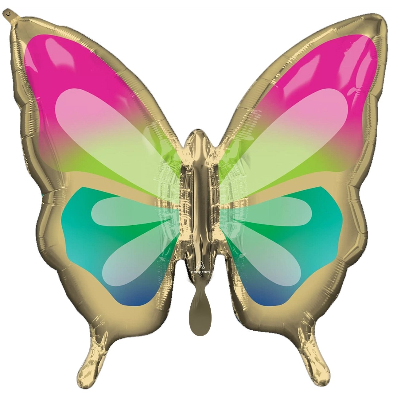 XXL Folienballon "Tropischer Schmetterling" 71cm - Party im Karton