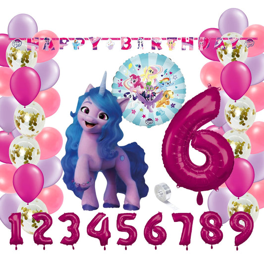 Partykarton "My little Pony" 55 Teile