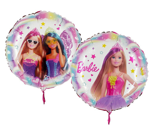 Folienballon "Barbie" - 46cm - Party im Karton