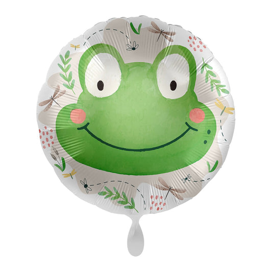 Folienballon "Frosch" 43cm - Party im Karton