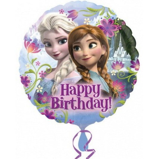 Folienballon "Frozen Anna und Elsa" 45cm - Party im Karton