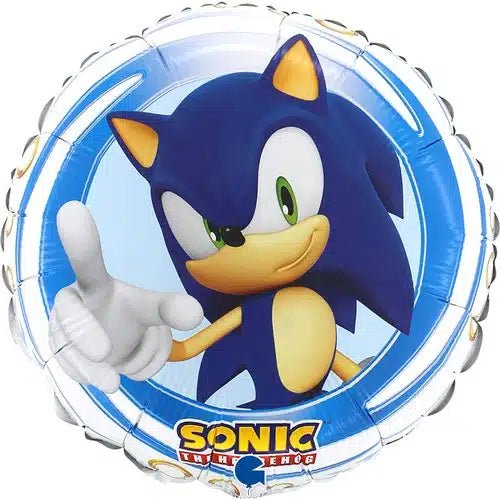 Folienballon "Sonic" - 46cm - Party im Karton
