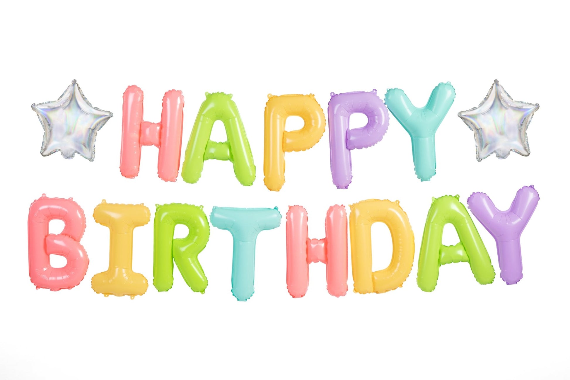 "Happy Birthday" - Ballongirlande - 395x35cm - Party im Karton