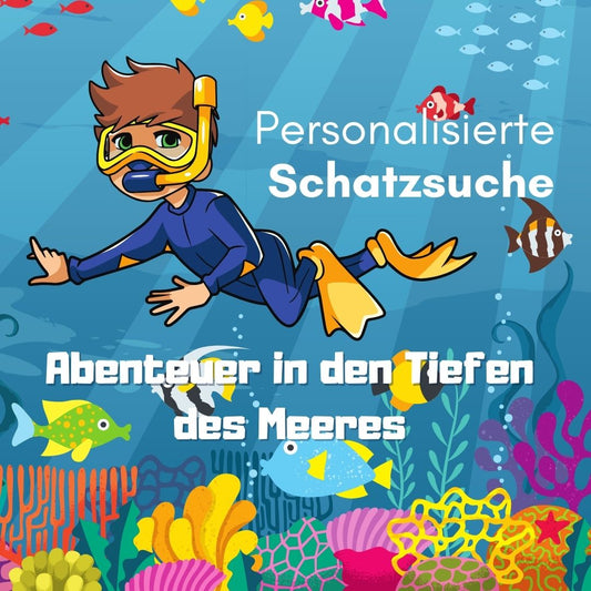 Schatzsuche: Abenteuer in den Tiefen des Meeres - Party im Karton