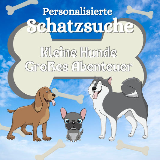 Schatzsuche: Kleine Hunde - Großes Abenteuer - Party im Karton