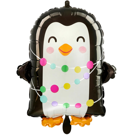 Shape Folienballon "Pinguin" 45cm - Party im Karton