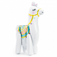 Stehender Ballon "Lama" - 39x61cm - Party im Karton