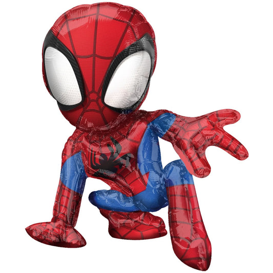 Stehender Folienballon "Spidey " 33x40cm - Party im Karton