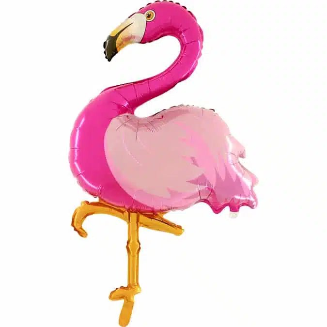 XXL Folienballon "Flamingo" - 109cm - Party im Karton