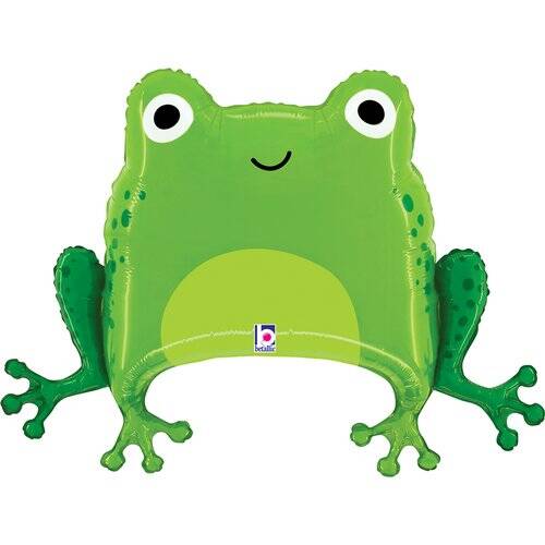 XXL Folienballon "Frosch" - 71cm - Party im Karton