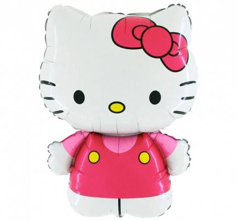 XXL Folienballon "Hello Kitty" 53cm - Party im Karton