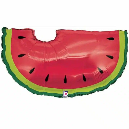 XXL Folienballon "Wassermelone" - 89cm - Party im Karton