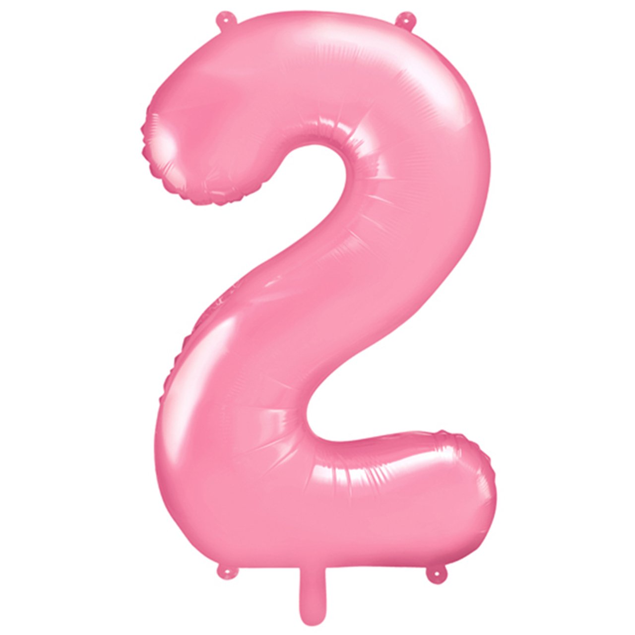 XXL Zahlenballon Rosa - Party im Karton