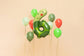 XXL Zahlenballon "Schildkröte 6" - 96cm - Party im Karton