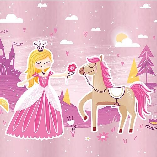 20 Servietten "Prinzessin und Pferd" 33cm - Party im Karton