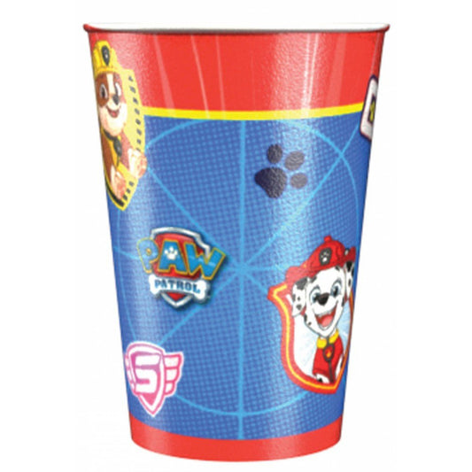 8 Pappbecher "Paw Patrol" - 250ml - Party im Karton