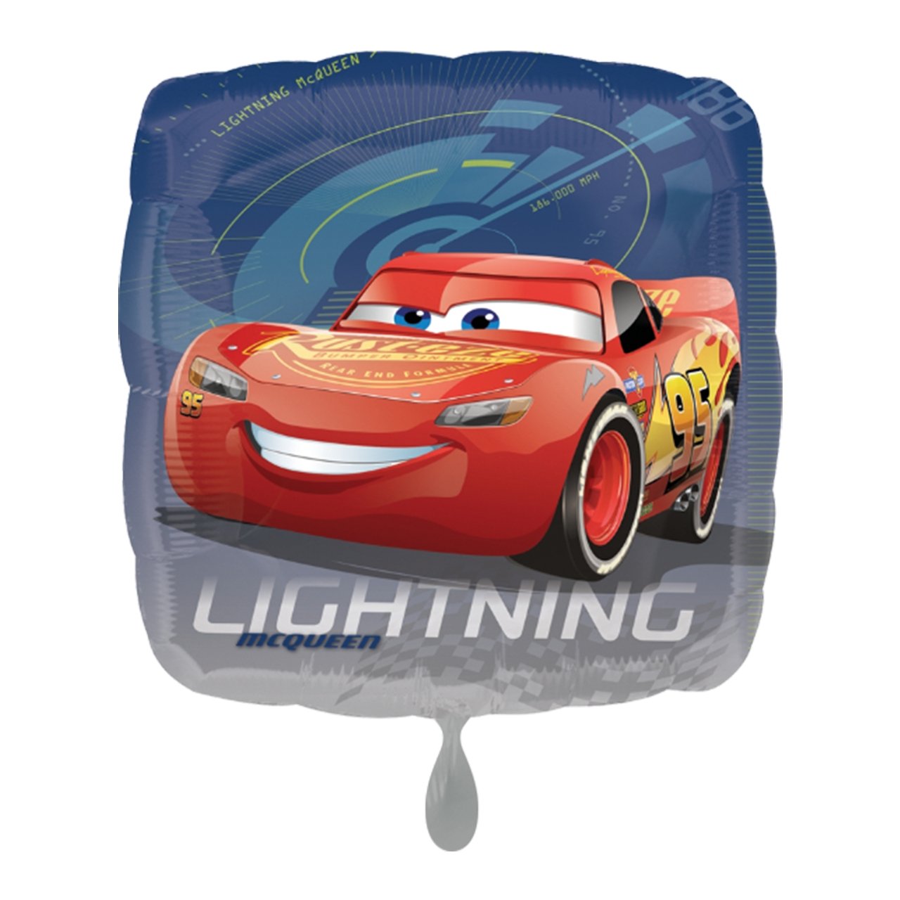 Folienballon "Cars - Lightning" 45cm - Party im Karton