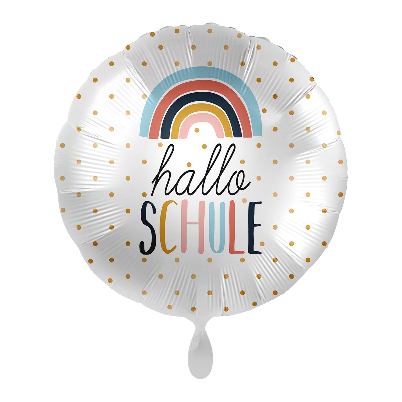 Folienballon "Hallo Schule" - partyimkarton