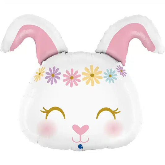 Folienballon "Hase" 64cm - Party im Karton