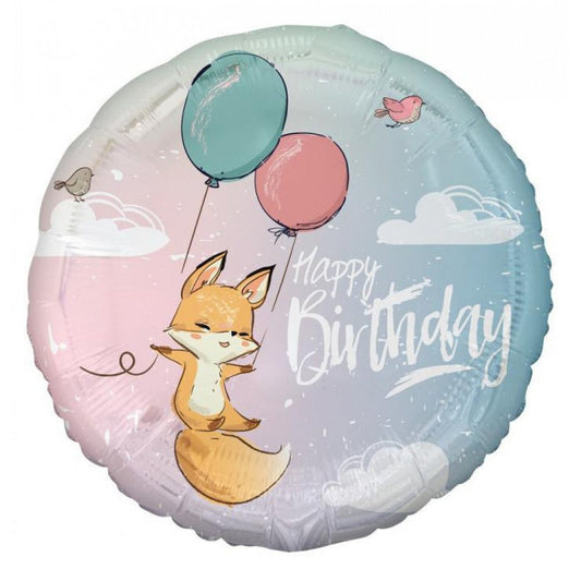 Folienballon "Kleiner Fuchs" 36cm - Party im Karton