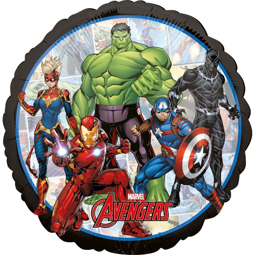 Folienballon "Marvel Avengers" 43cm - Party im Karton