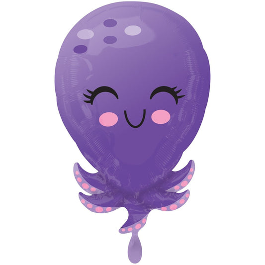 Folienballon "Octopus" 53cm - Party im Karton