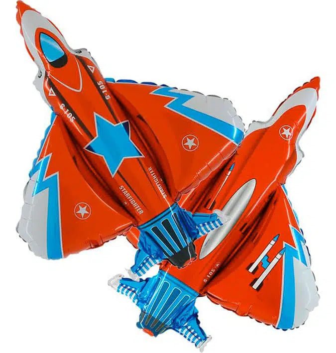 Folienballon "Starfighter Jet" 78cm - Party im Karton