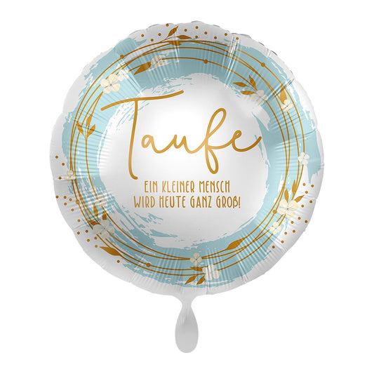 Folienballon "Taufe Boho" 43cm - Party im Karton