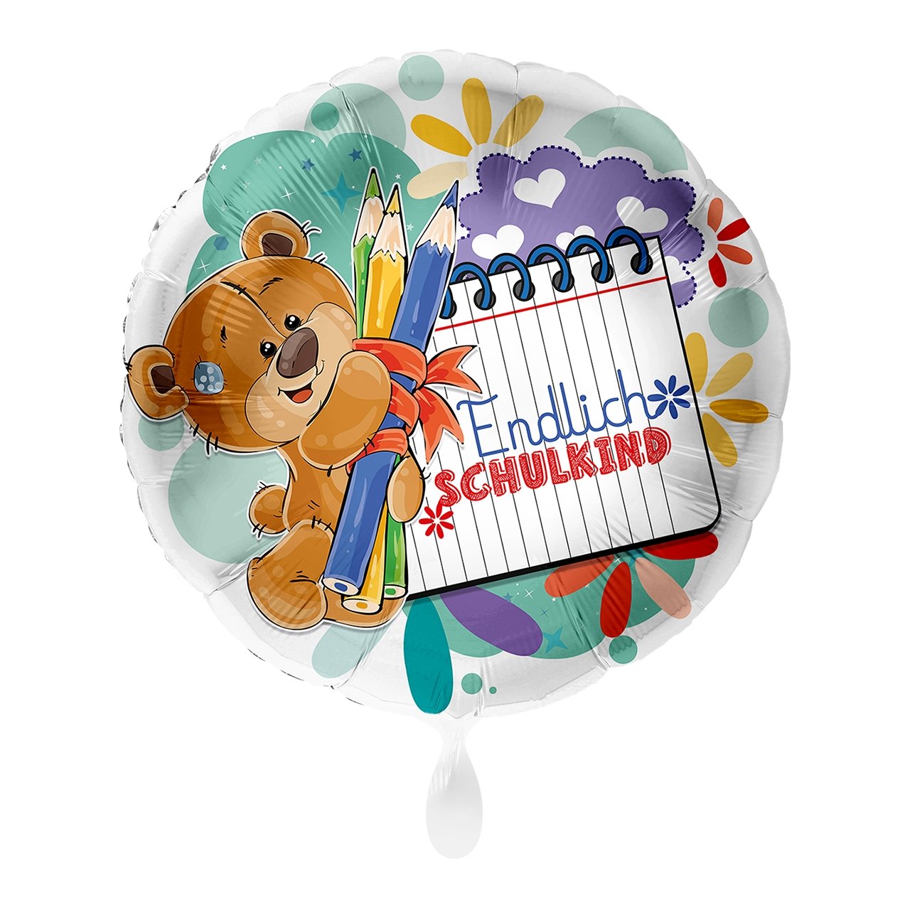 Folienballon "Teddybär" - partyimkarton