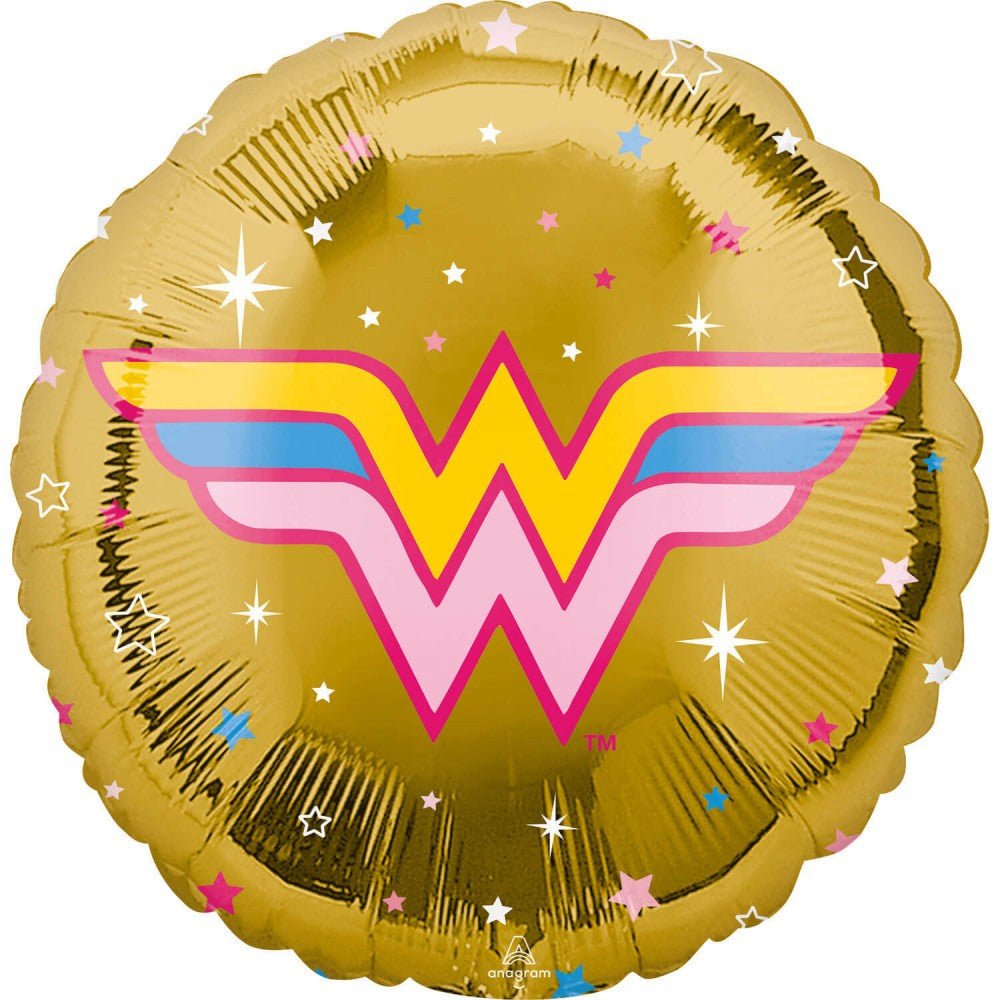 Folienballon "Wonder Woman" 43cm - Party im Karton