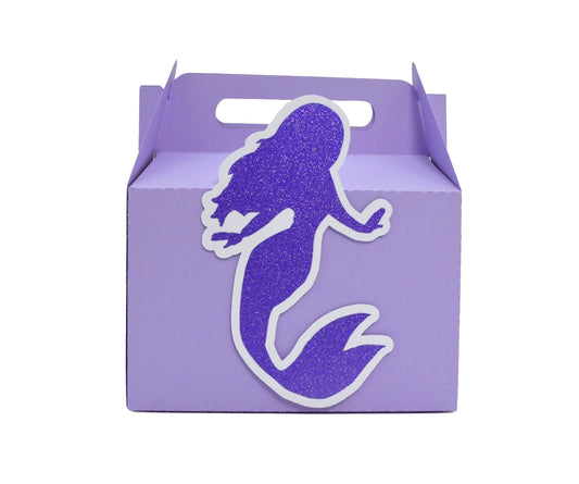 Gastgeschenkbox "Meerjungfrau" - Party im Karton