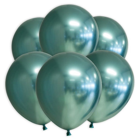 Luftballons Glossy Grün - 10 Stück - 30cm - Party im Karton