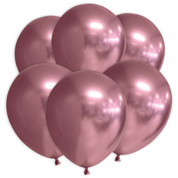 Luftballons Glossy Pink - 10 Stück - 30cm - Party im Karton