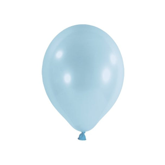 Luftballons Hellblau - 10 Stück - 28cm - Party im Karton