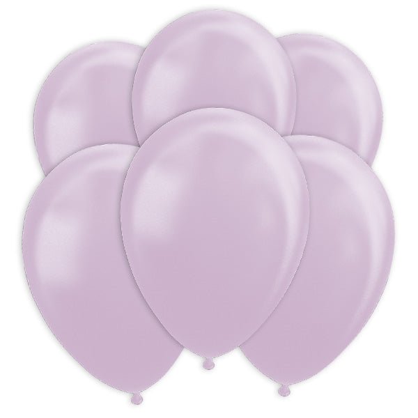 Luftballons Lavendel Perlglanz - 10 Stück - 30cm - Party im Karton