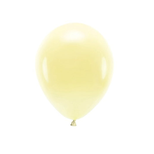 Luftballons Vanille - 10 Stück - 30cm - Party im Karton