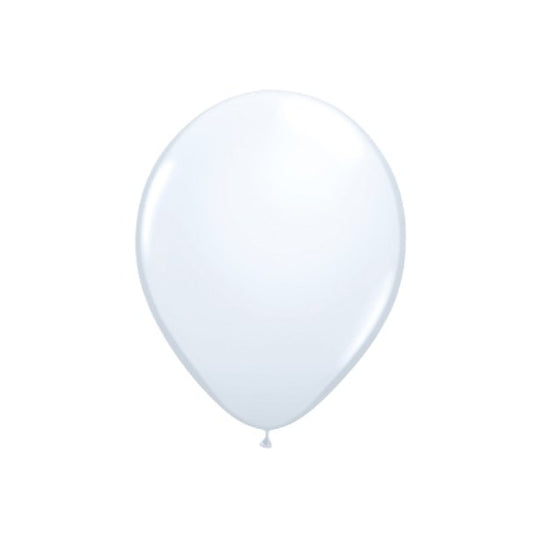 Luftballons Weiß - 10 Stück - 30cm - Party im Karton