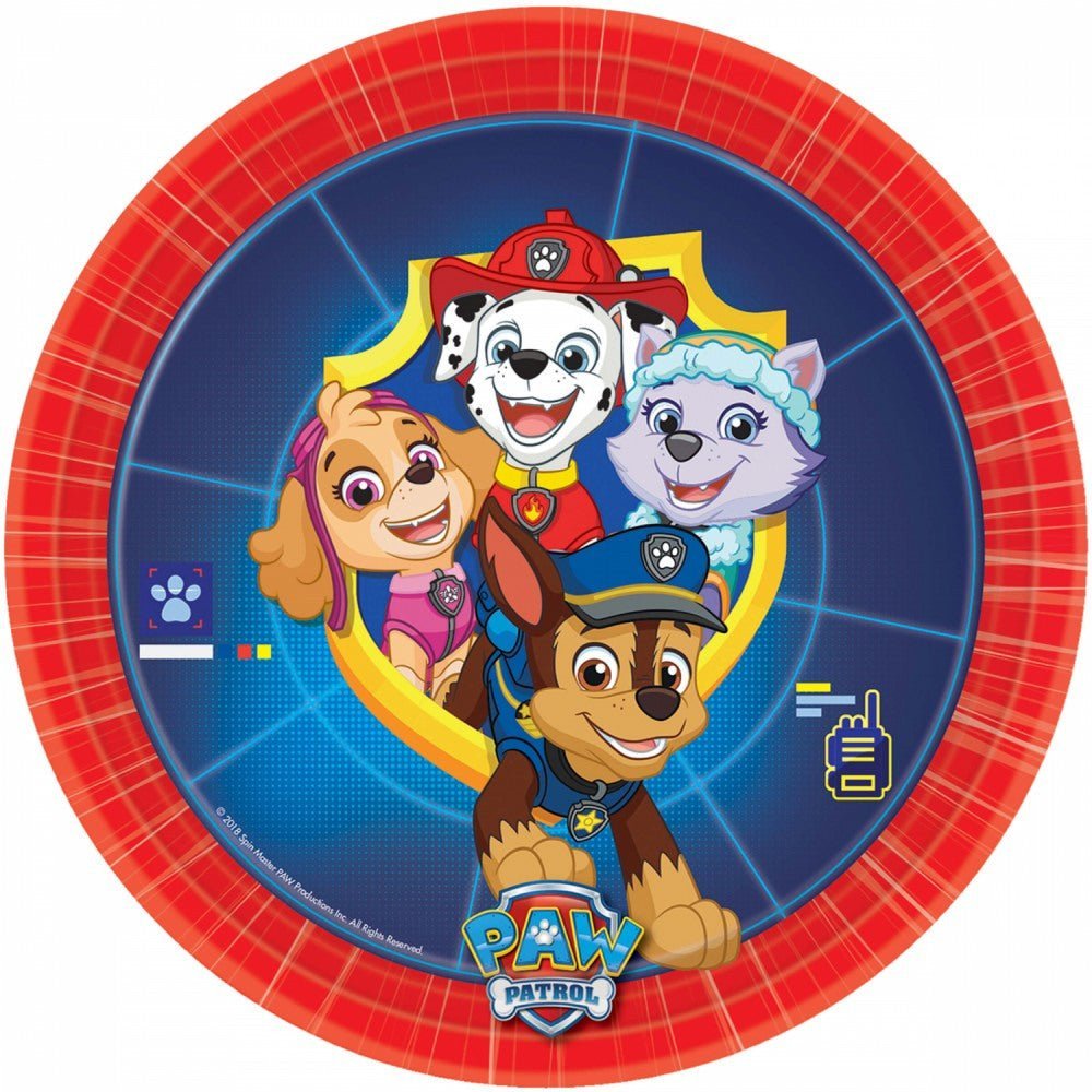 Partygeschirr "Paw Patrol" - 32 Teile - Party im Karton