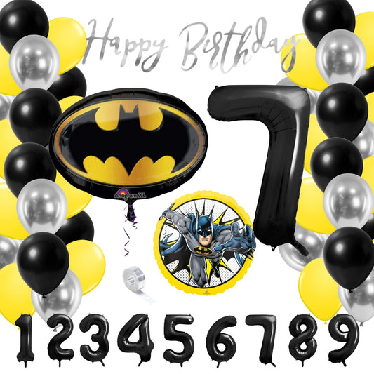 Partykarton "Batman" 55 Teile - Party im Karton