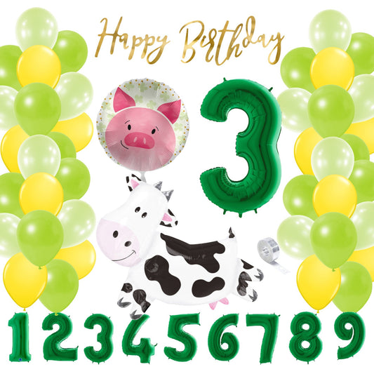 Partykarton "Bauernhof" 55 Teile - Party im Karton