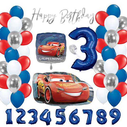 Partykarton "Cars" 55 Teile - Party im Karton