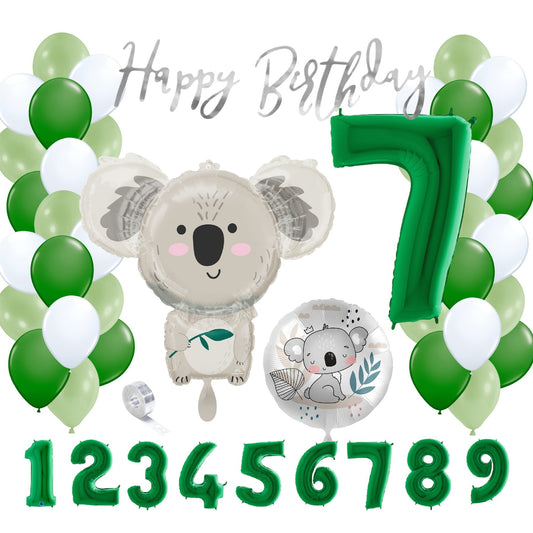 Partykarton "Kleiner Koala" 55 Teile - Party im Karton