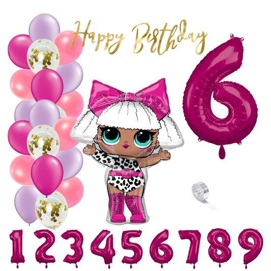 Partykarton "L.O.L. Surprise" 29 Teile - Party im Karton