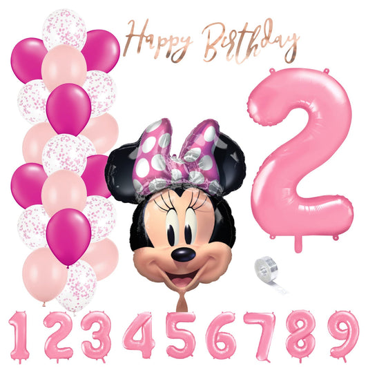 Partykarton "Minnie Mouse" 29 Teile - Party im Karton