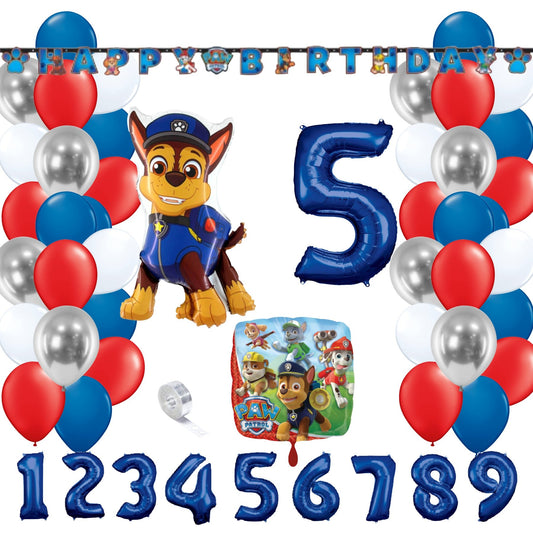 Partykarton "Paw Patrol" 55 Teile - Party im Karton