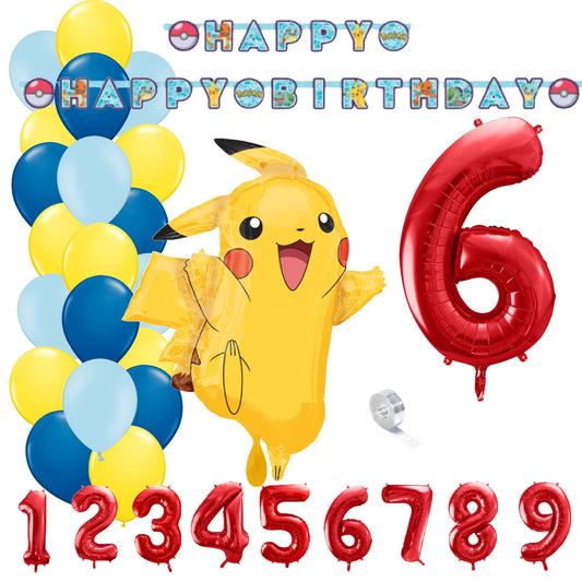 Partykarton "Pokemon" 29 Teile - Party im Karton