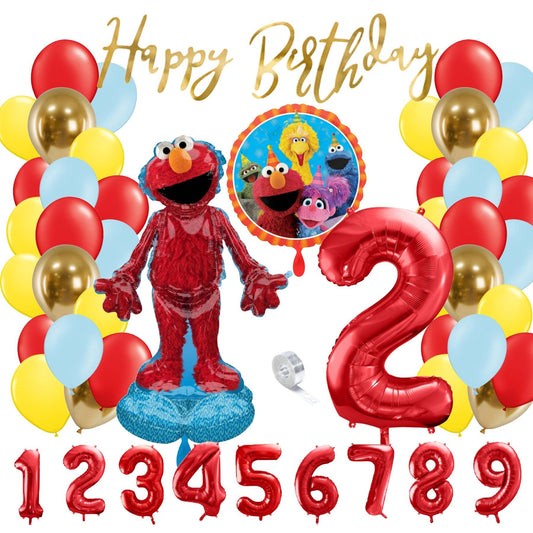 Partykarton "Sesamstraße" 55 Teile - Party im Karton