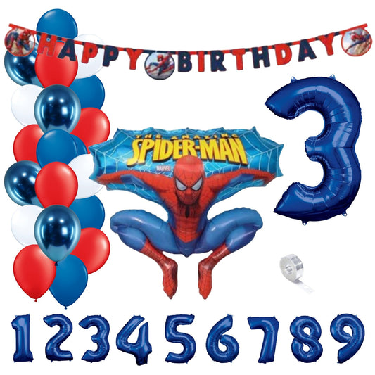 Partykarton "Spiderman" 29 Teile - Party im Karton